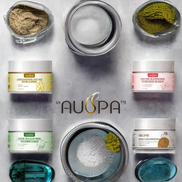Nuspa Skin Care Mask Cream Set 4 pieces 120 ML - DOKAN