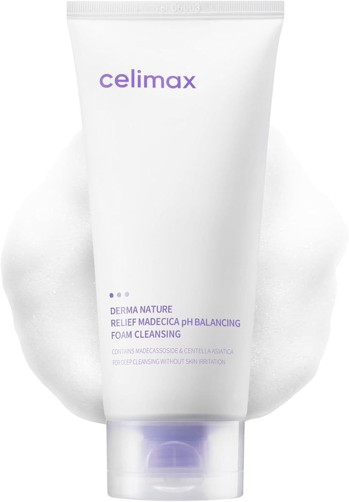 CELIMAX Derma Nature Relief Madecica pH Balancing Foam Cleansing Celimax