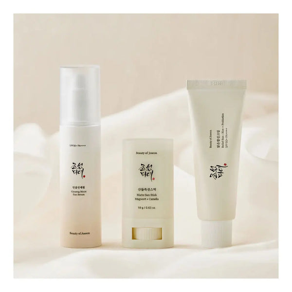 DOKAN Beauty Of Joseon Perfect Hanbang Sun Trio Relief Sun + Matte Sun Stick + Sun Serum BEAUTY OF JOSEON