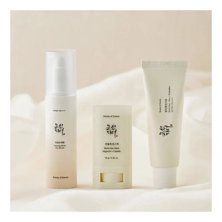 Beauty Of Joseon Perfect Hanbang Sun Trio Relief Sun + Matte Sun Stick + Sun Serum - JOLIE'S