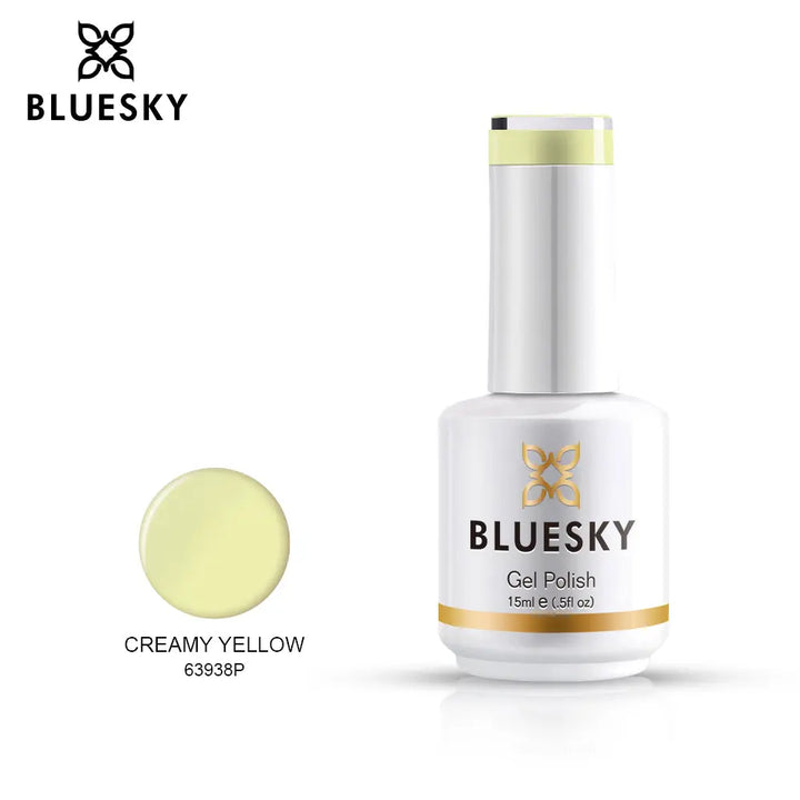 DOKAN Bluesky Gel Polish - CREAMY YELLOW - 63938 BLUESKY
