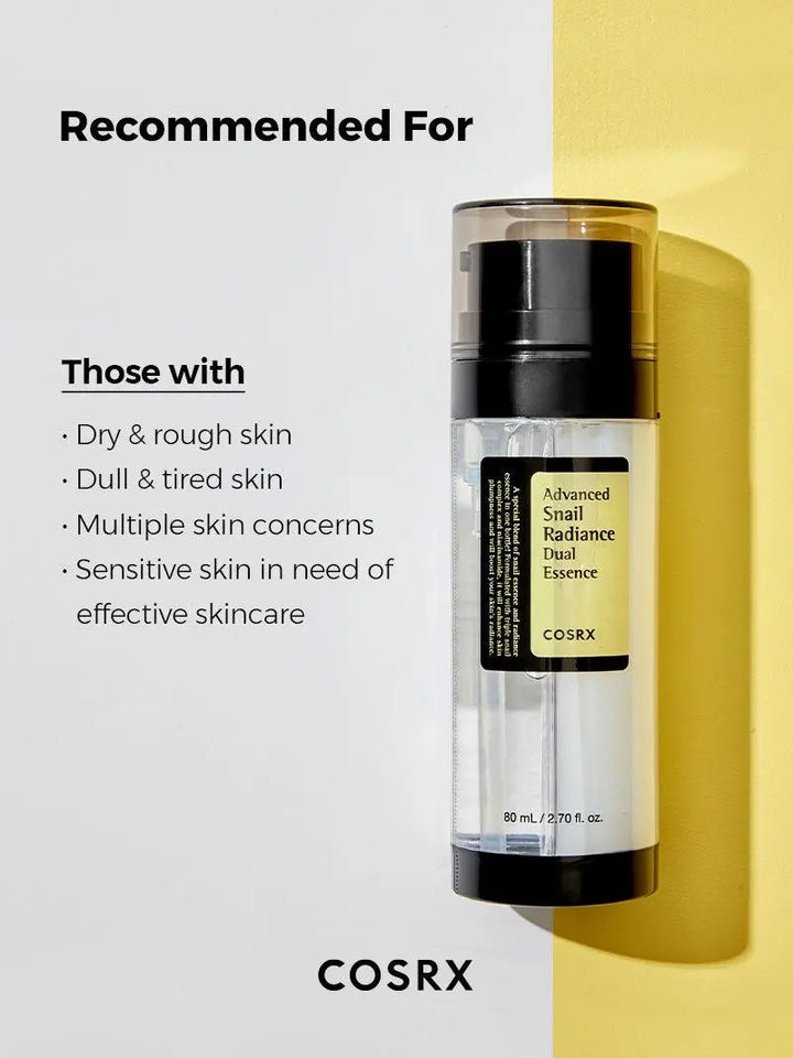 DOKAN COSRX Advanced Snail Radiance Dual Essence 80 ml COSRX