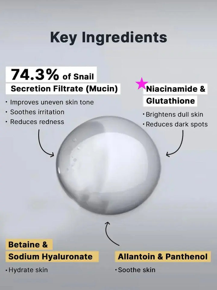 DOKAN COSRX Advanced Snail Radiance Dual Essence 80 ml COSRX