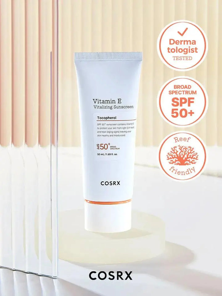 DOKAN COSRX Vitamin E Vitalizing Sunscreen SPF 50+ COSRX