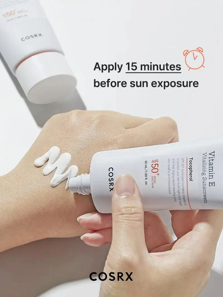 DOKAN COSRX Vitamin E Vitalizing Sunscreen SPF 50+ COSRX