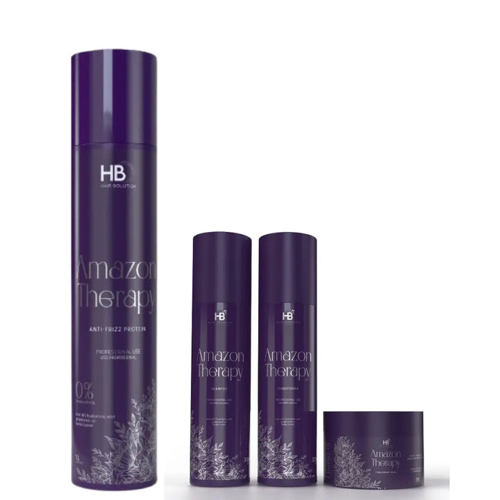 DOKAN HB HAIR SOLUTION Amazon Therapy Anti Frizz Protein System HB