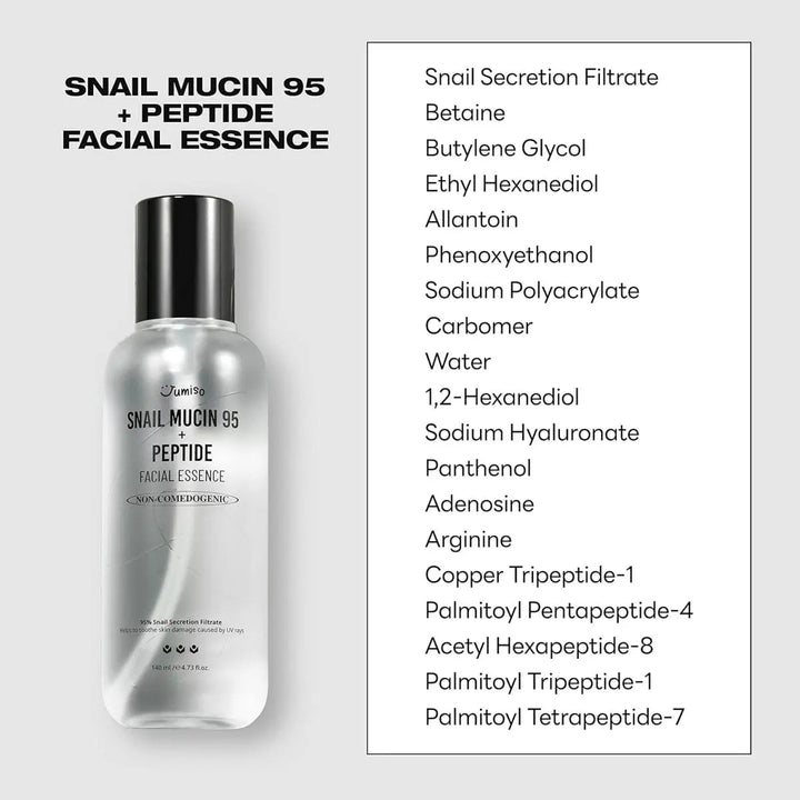 Jumiso Snail Mucin 95 + Peptide Facial Essence 50ml Jumiso JOLIE'S