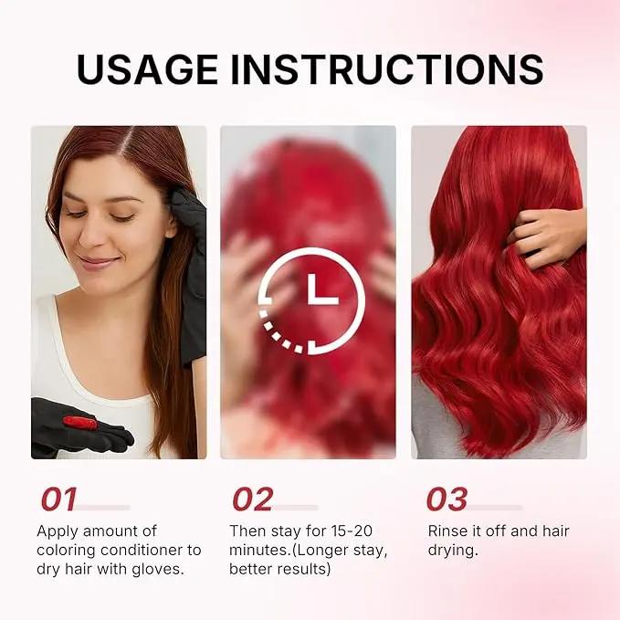 KARSEELL Color Depositing Red Hair Mask 500 gm KARSEE JOLIE'S