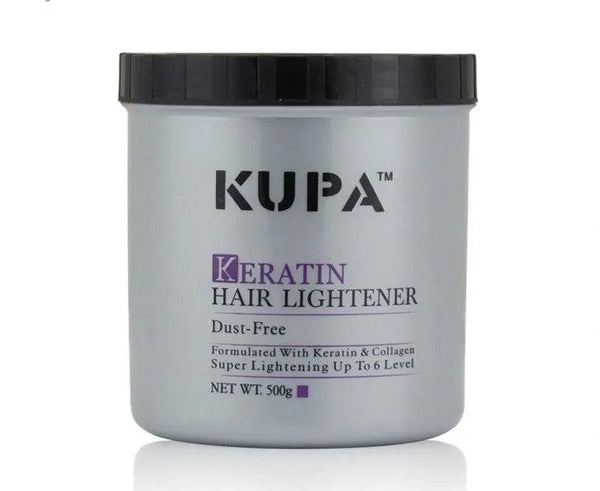 KUPA Keratin Hair Lightener Bleach Powder 500 ML - DOKAN