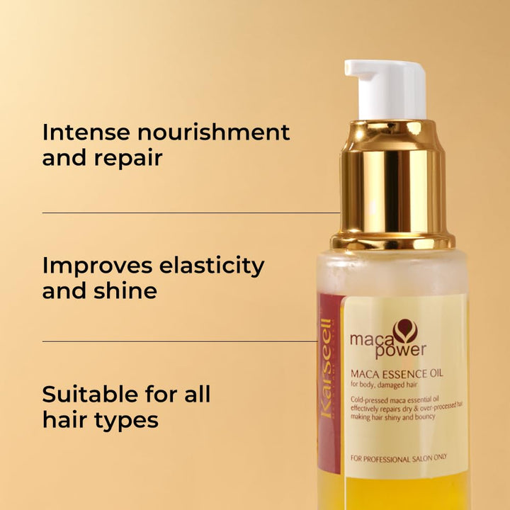 DOKAN KARSEELL Maca Essence Power Collagen Hair Mask 500 ML & Argan Oil 50 ML Repair Set KARSEELL