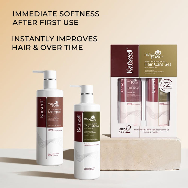 DOKAN KARSEELL Maca Power Maca Essence Collagen Moisture Hair Care Set KARSEELL