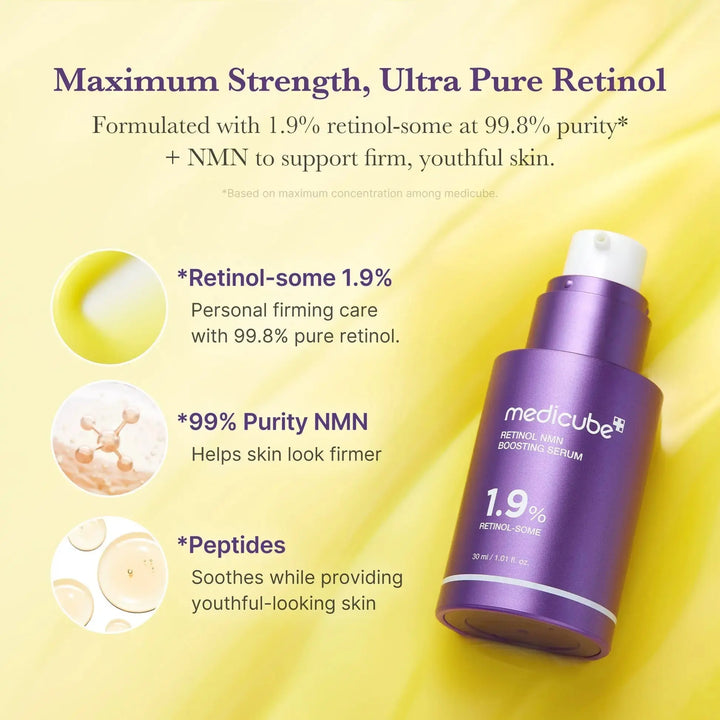 MEDICUBE Retinol NMN Radiance Booster 1.9% Serum 30 ml Medicube JOLIE'S