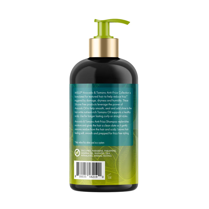 DOKAN MIELLE Avocado & Tamanu Anti-Frizz Shampoo 355 ml MIELLE