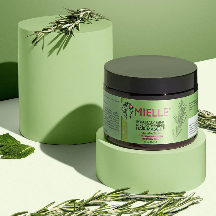 DOKAN MIELLE Rosemary Mint Strengthening Hair Masque 340 gm MIELLE