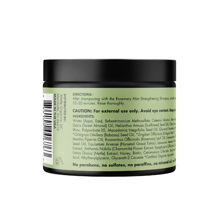 DOKAN MIELLE Rosemary Mint Strengthening Hair Masque 340 gm MIELLE