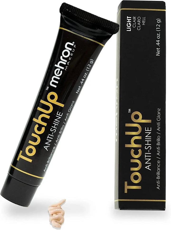 Mehron Touch Up Matte Finishing Anti-Shine Gel Treatment Light Tint 15 ML - DOKAN