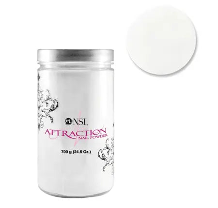 NSI Attraction Acrylic Nail Powder Pure White - DOKAN