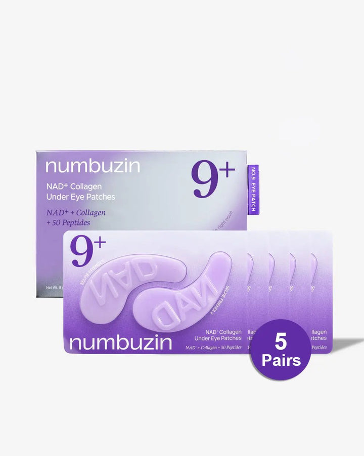 NUMBUZIN No.9 NAD+ Collagen Under Eye Patches (5 Pairs) numbuzin JOLIE'S