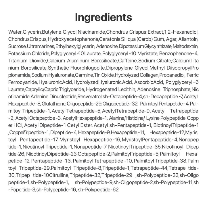 NUMBUZIN No.9 NAD+ Collagen Under Eye Patches (5 Pairs) numbuzin JOLIE'S
