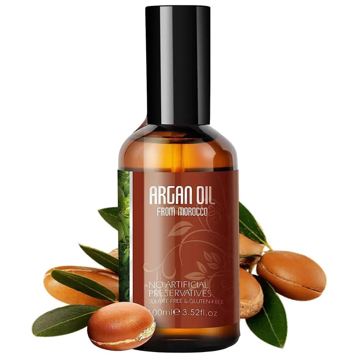 NUSPA Argan Oil Hair Oil Serum Hair Treatment - DOKAN