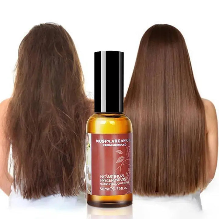 NUSPA Argan Oil Hair Oil Serum Hair Treatment - DOKAN