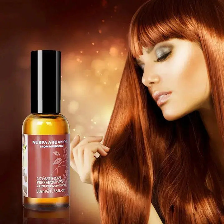 NUSPA Argan Oil Hair Oil Serum Hair Treatment - DOKAN