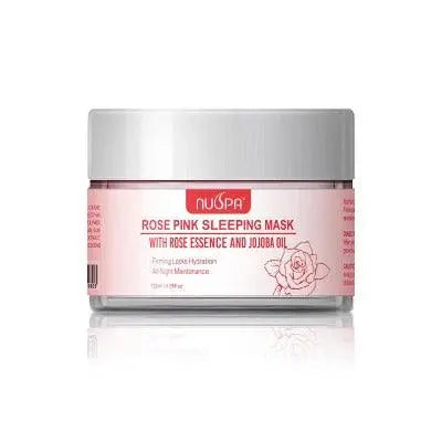 Nuspa Rose Pink Sleeping Mask Cream 120 ML - DOKAN