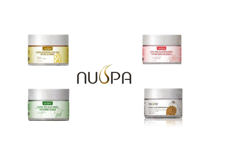 Nuspa Skin Care Mask Cream Set 4 pieces 120 ML - DOKAN