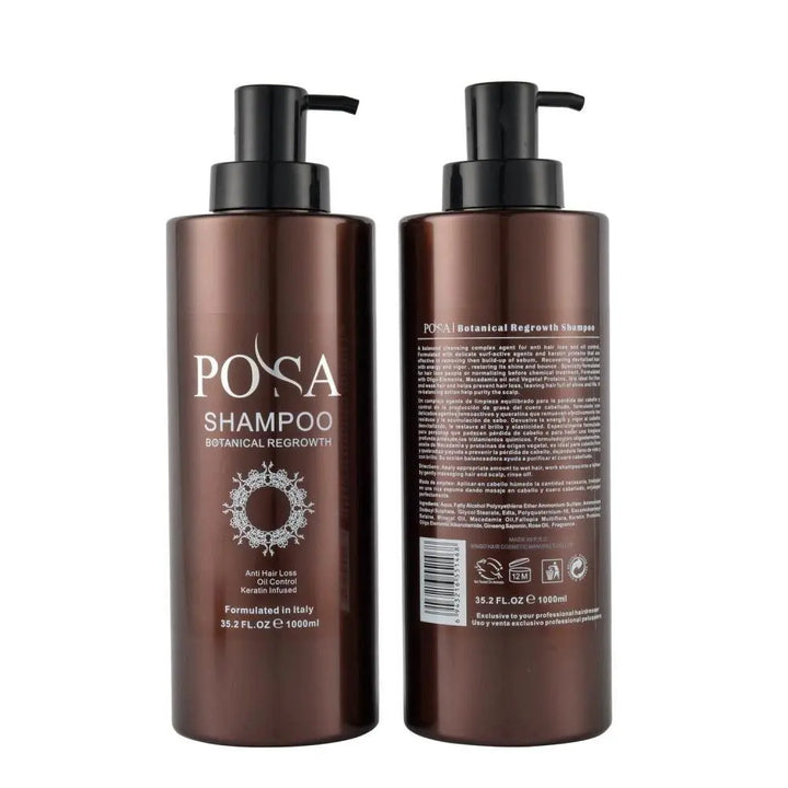 POSA Botanical Hair Regrowth Shampoo 1000 ML - DOKAN