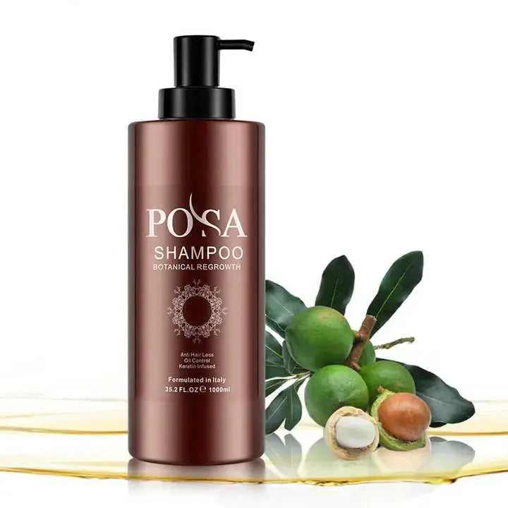 POSA Botanical Hair Regrowth Shampoo 1000 ML - DOKAN