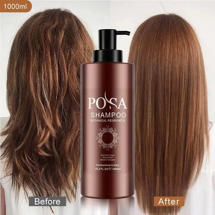 POSA Botanical Hair Regrowth Shampoo 1000 ML - DOKAN