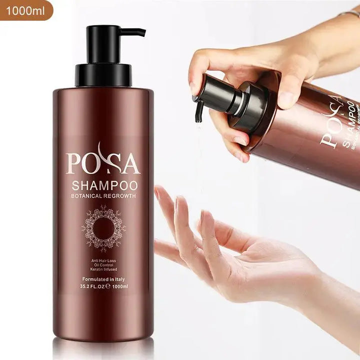 POSA Botanical Hair Regrowth Shampoo 1000 ML - DOKAN