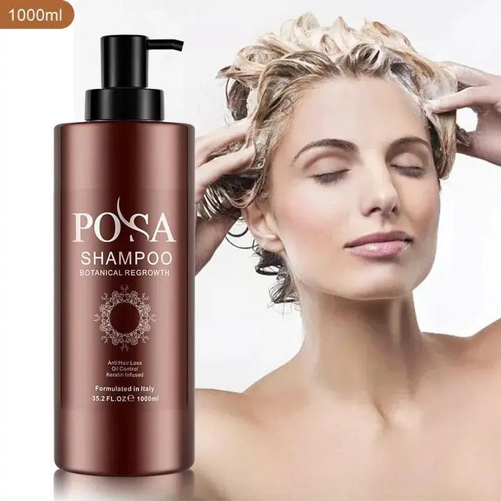 POSA Botanical Hair Regrowth Shampoo 1000 ML - DOKAN