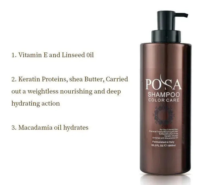 POSA Color Care Shampoo 1000 ML - DOKAN