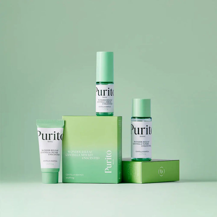 DOKAN PURITO Wonder Releaf Centella Mini Kit Unscented PURITO SEOUL