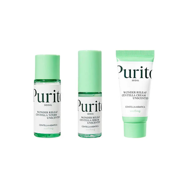 DOKAN PURITO Wonder Releaf Centella Mini Kit Unscented PURITO SEOUL