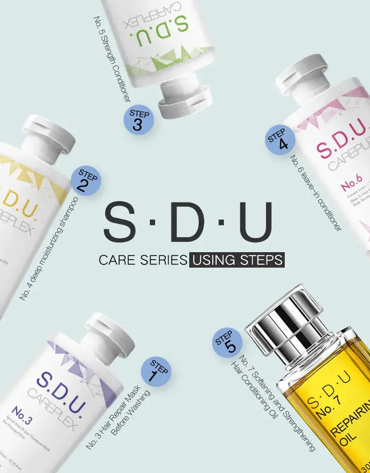 DOKAN S.D.U CarePlex No.1-No.7 Professional Hair Care Products Keratin Repairing Hair Treatment NUSPA