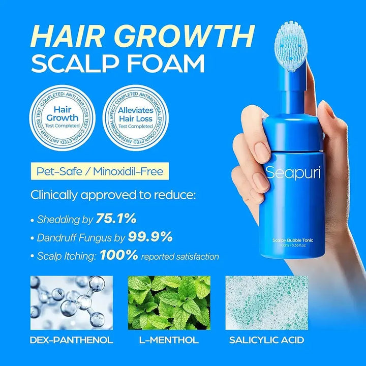 Seapuri Scalpy Bubble Tonic (100ml) Seapuri JOLIE'S