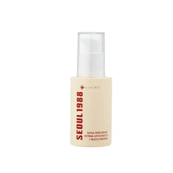 KSECRET SEOUL 1988 Serum: Retinal Liposome 2% + Black Ginseng (30ml) KSECRET SEOUL 1988 JOLIE'S