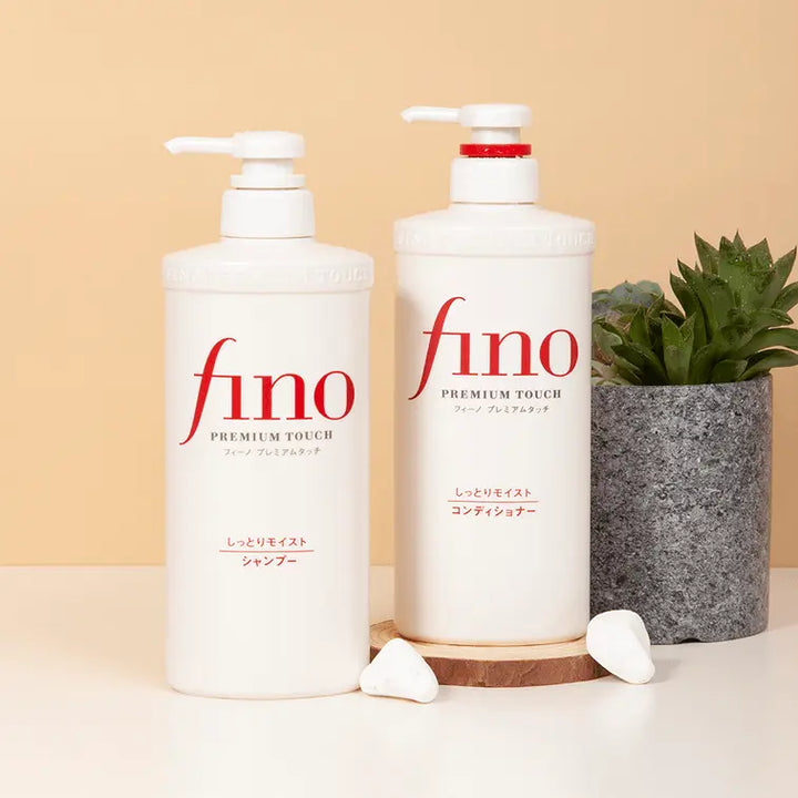 DOKAN SHISEIDO FINO Premium Touch Moist Shampoo & Conditioner 550 ml SHISEIDO FINO