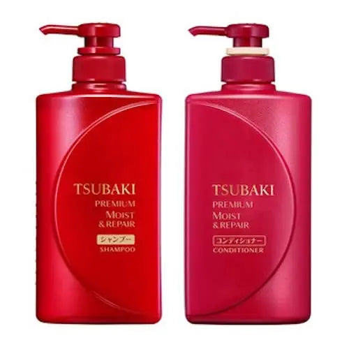 DOKAN Shiseido Tsubaki Premium Moist & Repair Shampoo & Conditioner 490 ML Shiseido Tsubaki