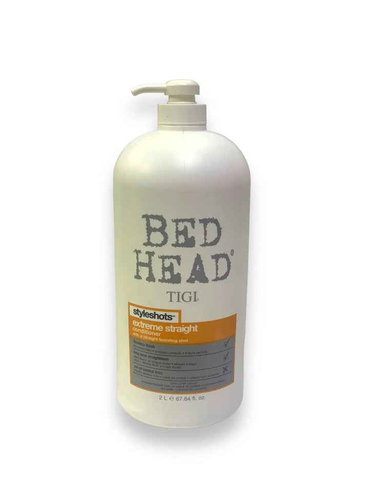 DOKAN TIGI BED HEAD Styleshots Extreme Straight Shampoo & Conditioner Set 2000 ML TIGI