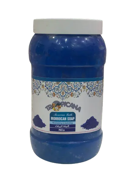 TROPICANA Moroccan bath soap with Blue Nila 2000 ML - DOKAN