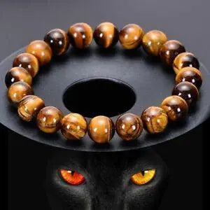 Tiger Eye Natural Stone Handmade Bracelet - DOKAN