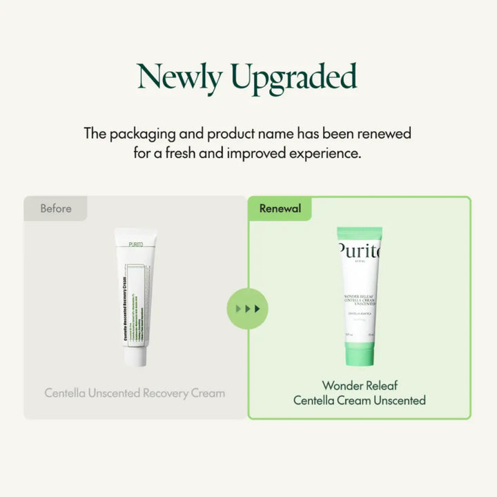 DOKAN Wonder Releaf Centella Cream Unscented (50ml) Purito SEOUL