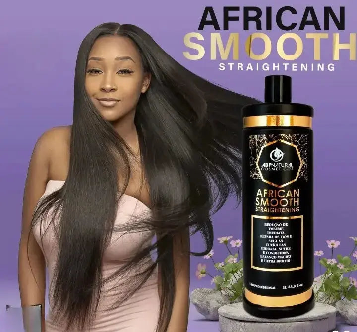 DOKAN Abpnatural Cosmetics African Smooth Straightening Brazilian Protein  1 L ABPNATURAL