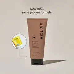 ACURE Brightening Skincare Duo Bundle – Facial Scrub + Body Scrub ACURE JOLIE'S