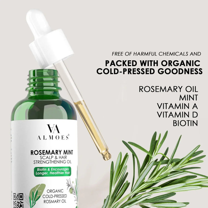 DOKAN Almoes Organic Rosemary Mint Unique Vitamin 30ml ALMOES