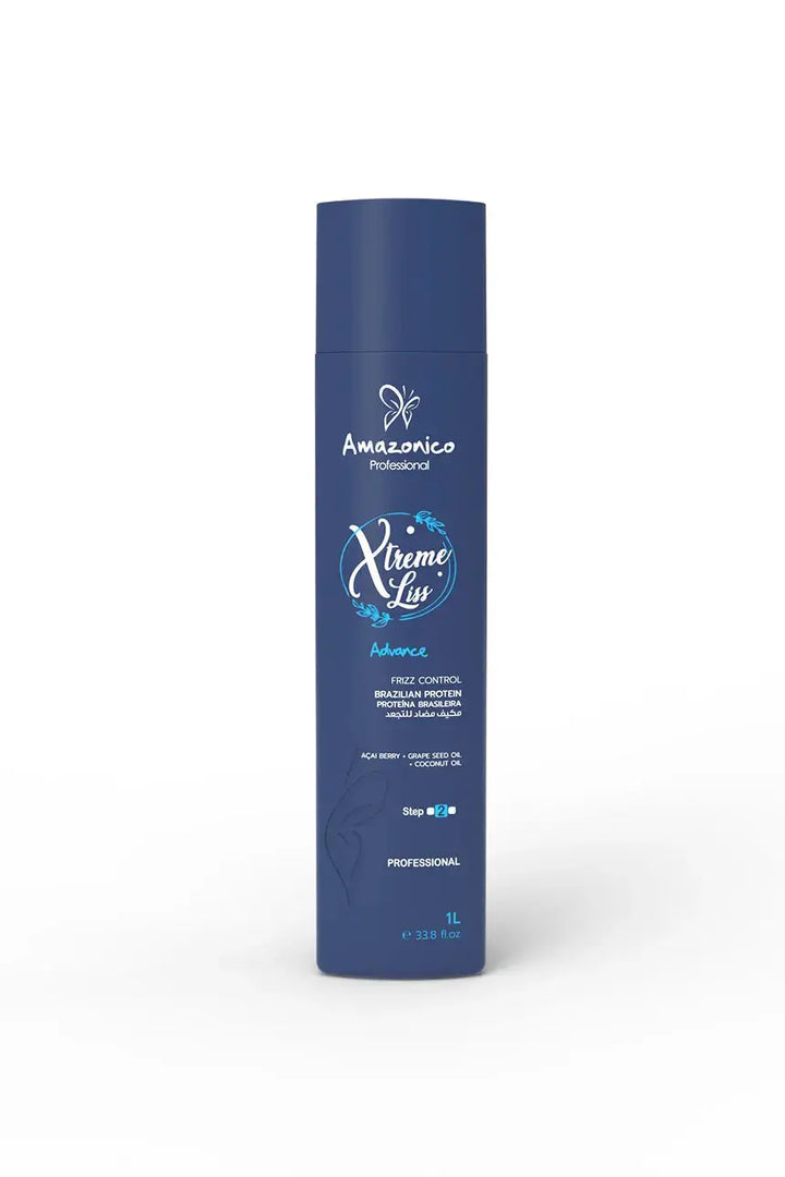 Amazonico Professional Xtreme Liss Advance Brazilian Protein Hair Treatment Set (1L + 2 x 400ml shampoo & Conditioner) AMAZONICO JOLIE'S
