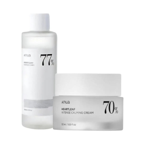 DOKAN Anua Heartleaf 70% Intense Calming Cream + Toner Anua